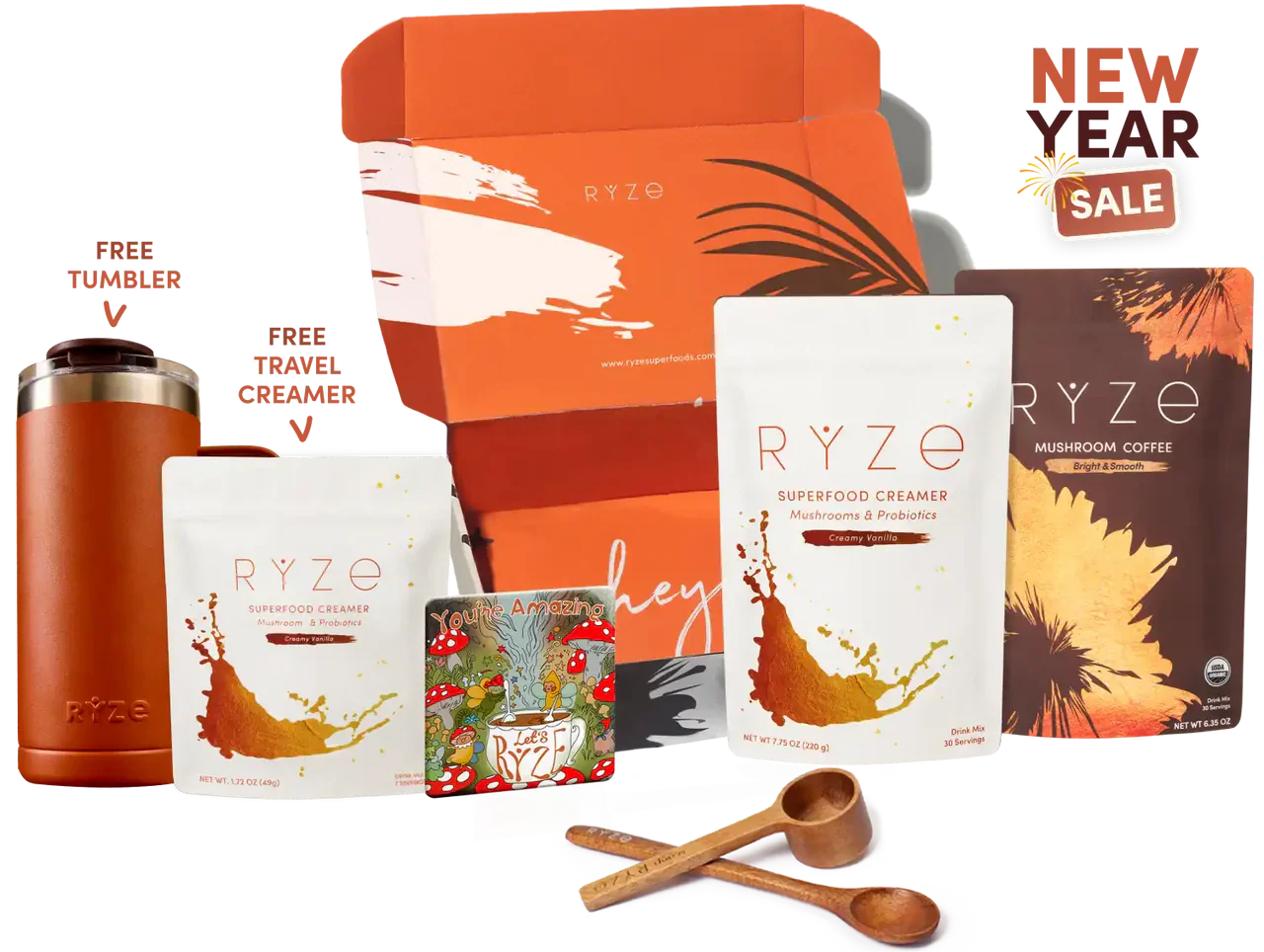 RYZE n Shine Bundle (Coffee + Creamer) - Choice 244
